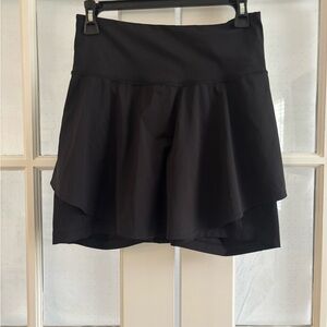 Black Tennis Skirt